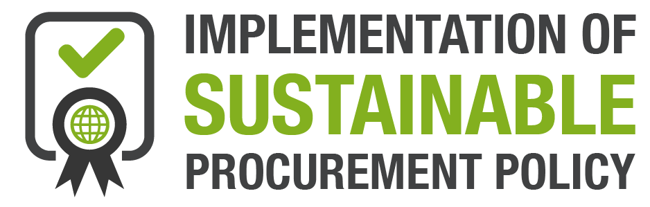 Implementation of Sustainable Procurement Policy